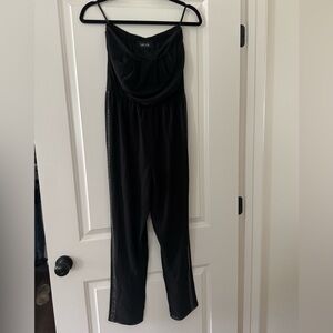 Fab'rik Black Strapless Jumpsuit